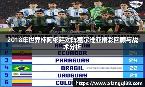 2018年世界杯阿根廷对阵塞尔维亚精彩回顾与战术分析